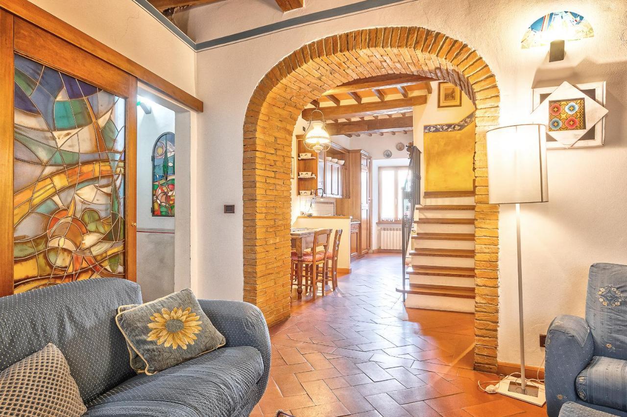 Renaissance Apartment Pienza Bagian luar foto
